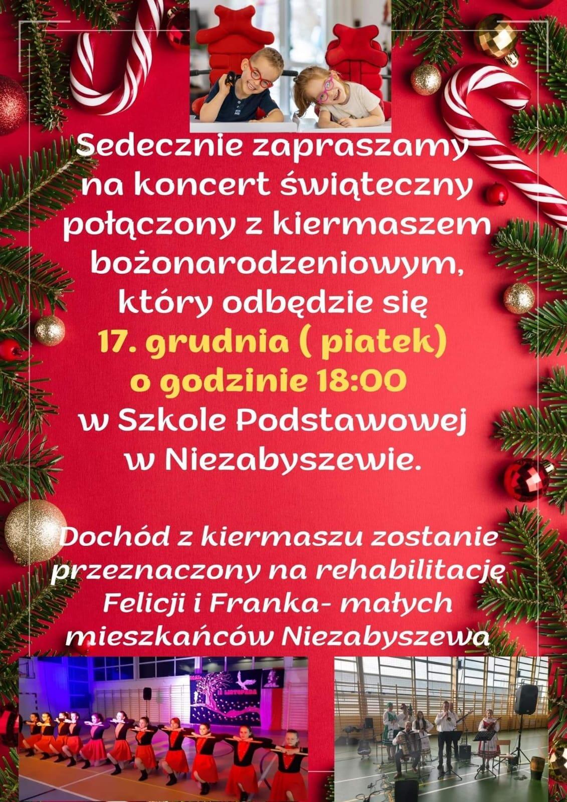 Kiermasz bożonarodzeniowy