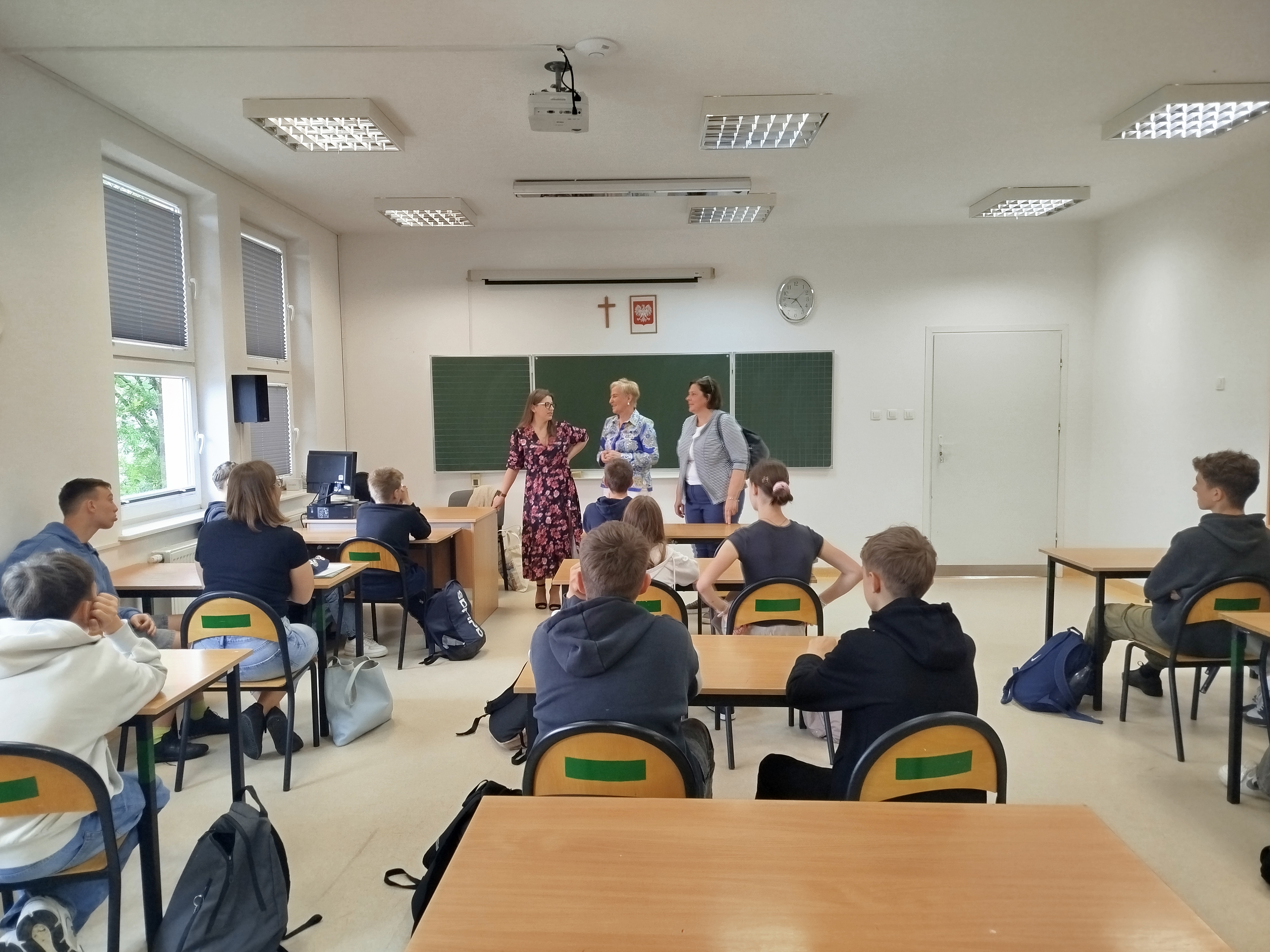 Spotkanie z właścicielką biura rachunkowego – doradztwo zawodowe dla uczniów kla...