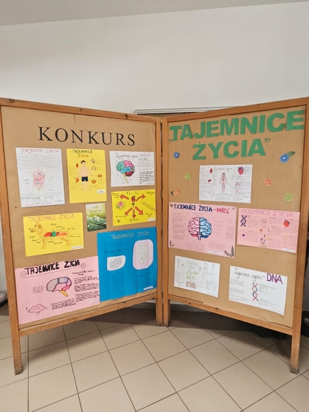 Konkurs biologiczny „Tajemnice życia”