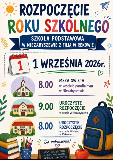 Rozpoczęcie roku szkolnego