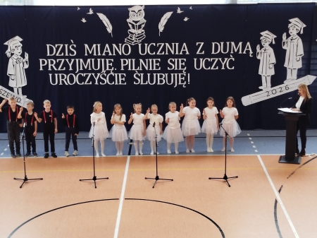 Dzień Edukacji Narodowej i uroczyste pasowanie pierwszoklasistów w naszej szkole